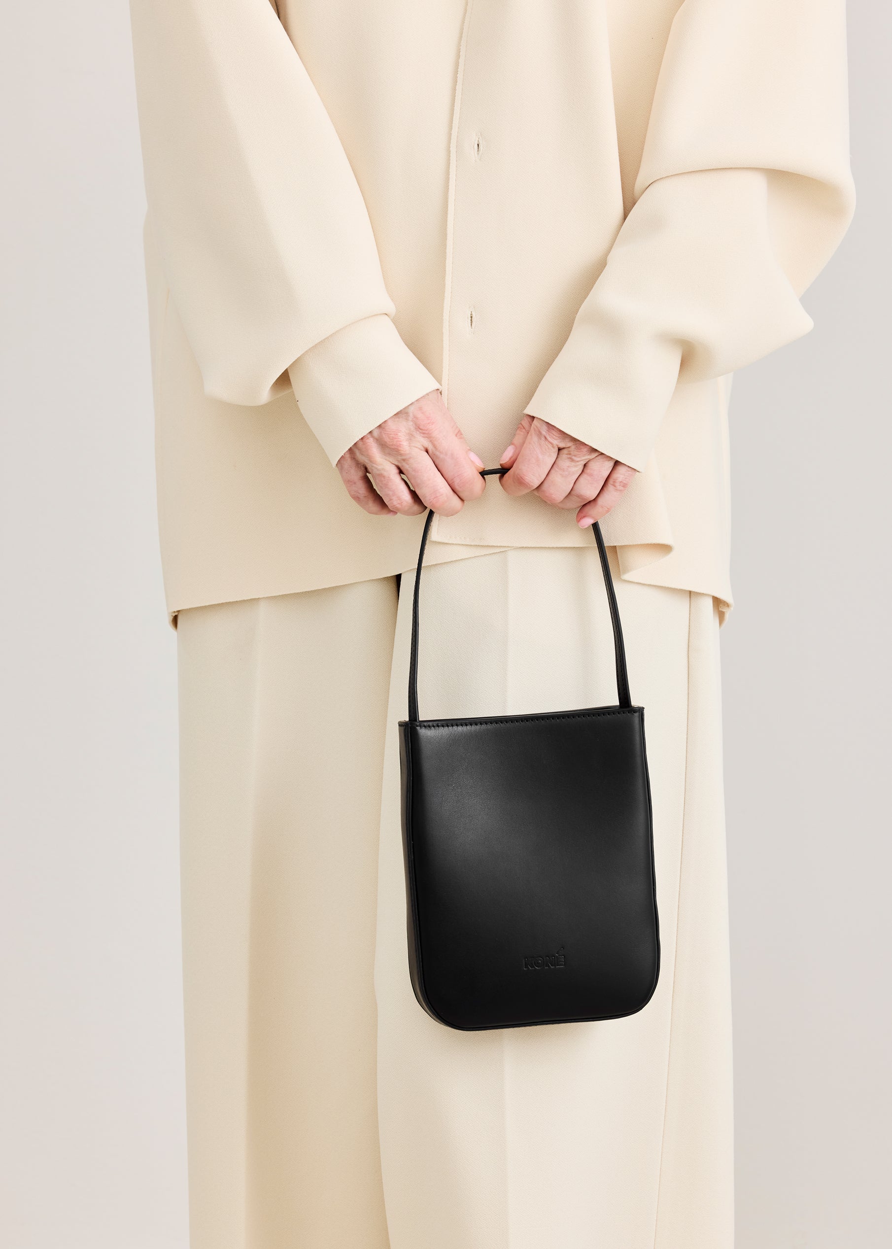 BABBO BAG - BLACK VITELLO