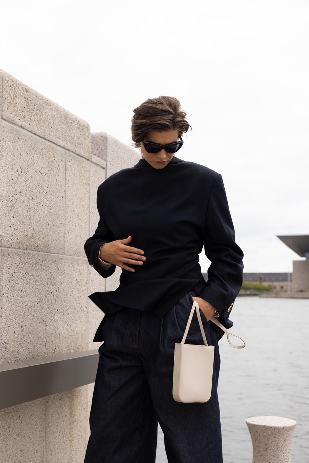 BABBO BAG - VITELLO CEMENT