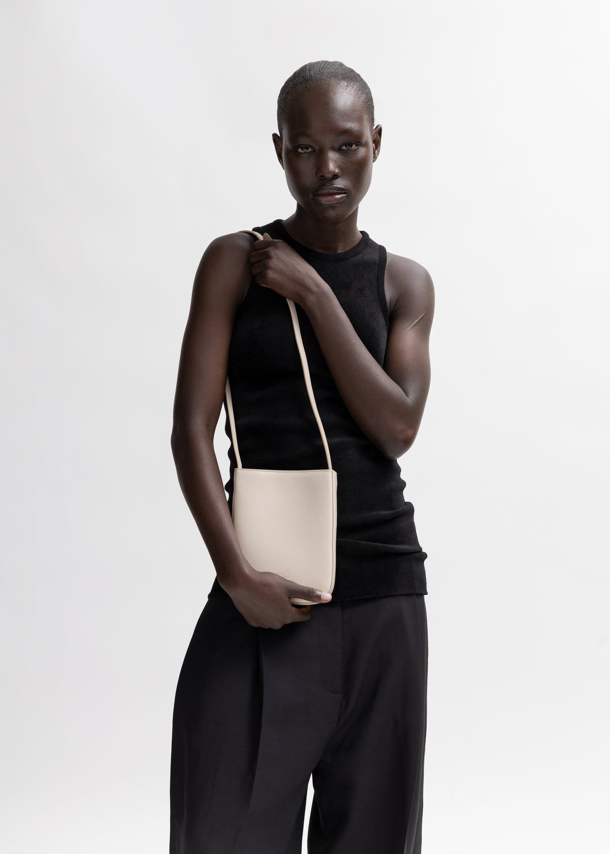 BABBO BAG - CEMENT VITELLO