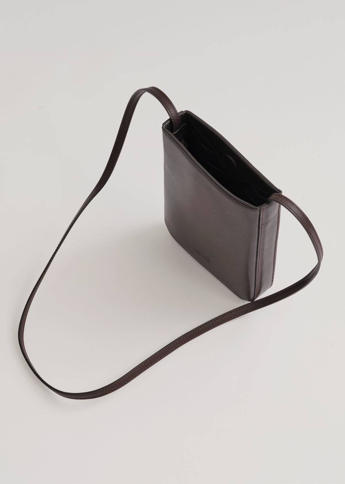 BABBO BAG - DARK BROWN VITELLO