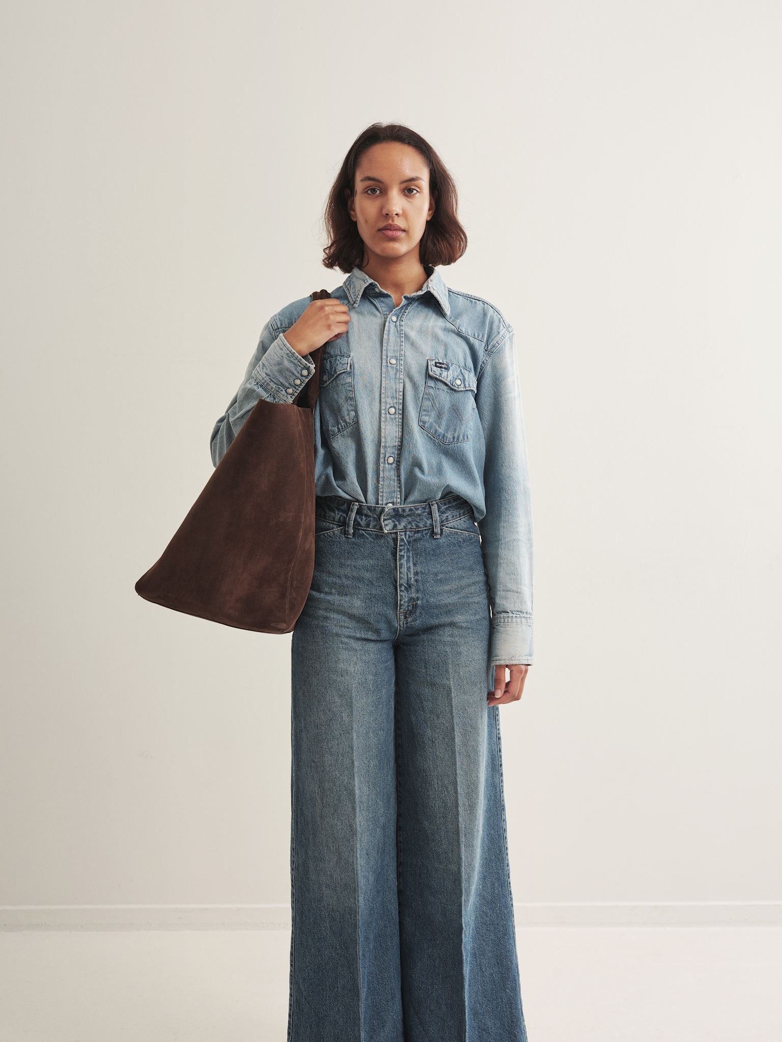 FILIPPO XL BAG - PALISSANDRO SUEDE