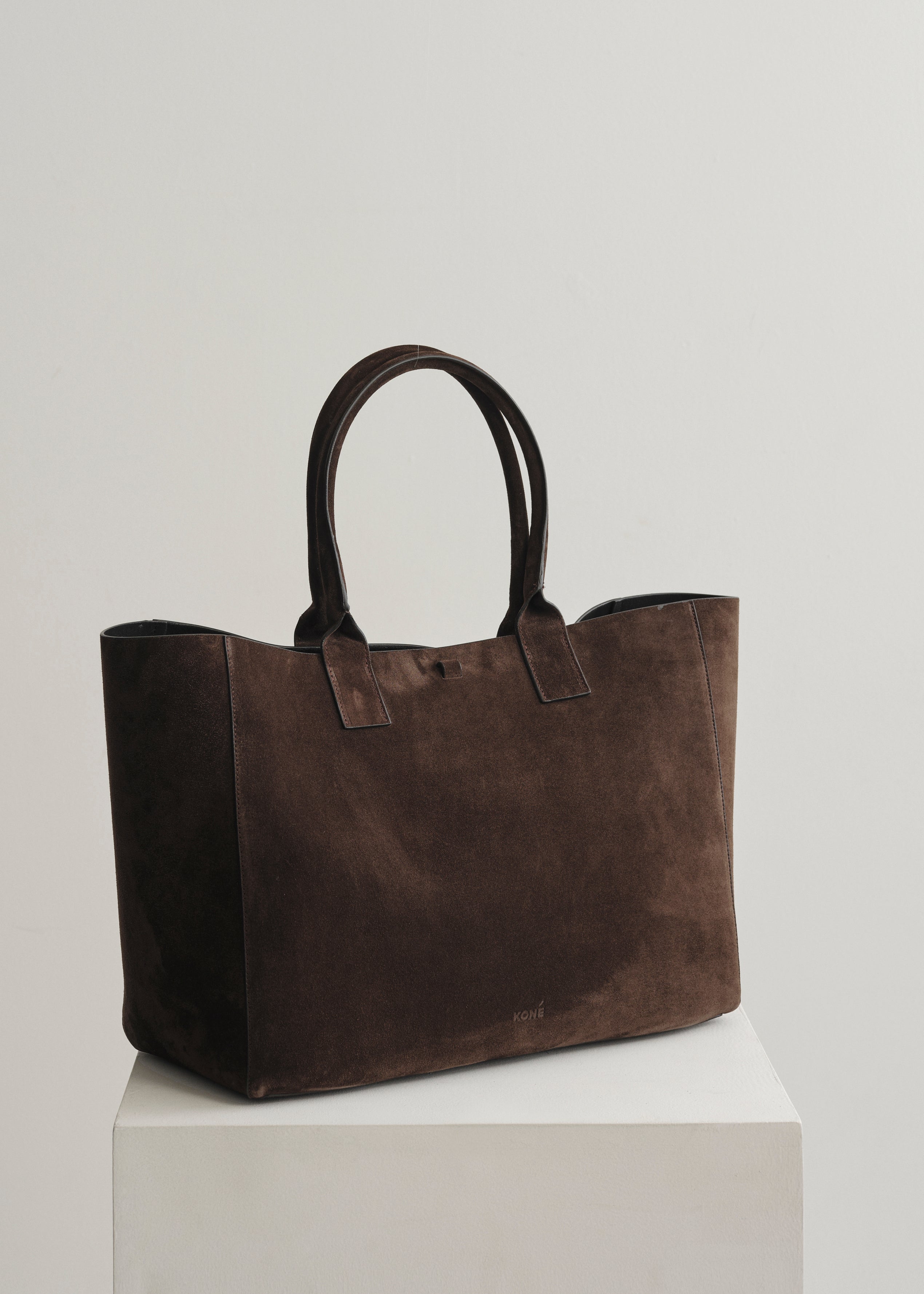 LARGE FILIPPO BAG - PALISSANDRO SUEDE