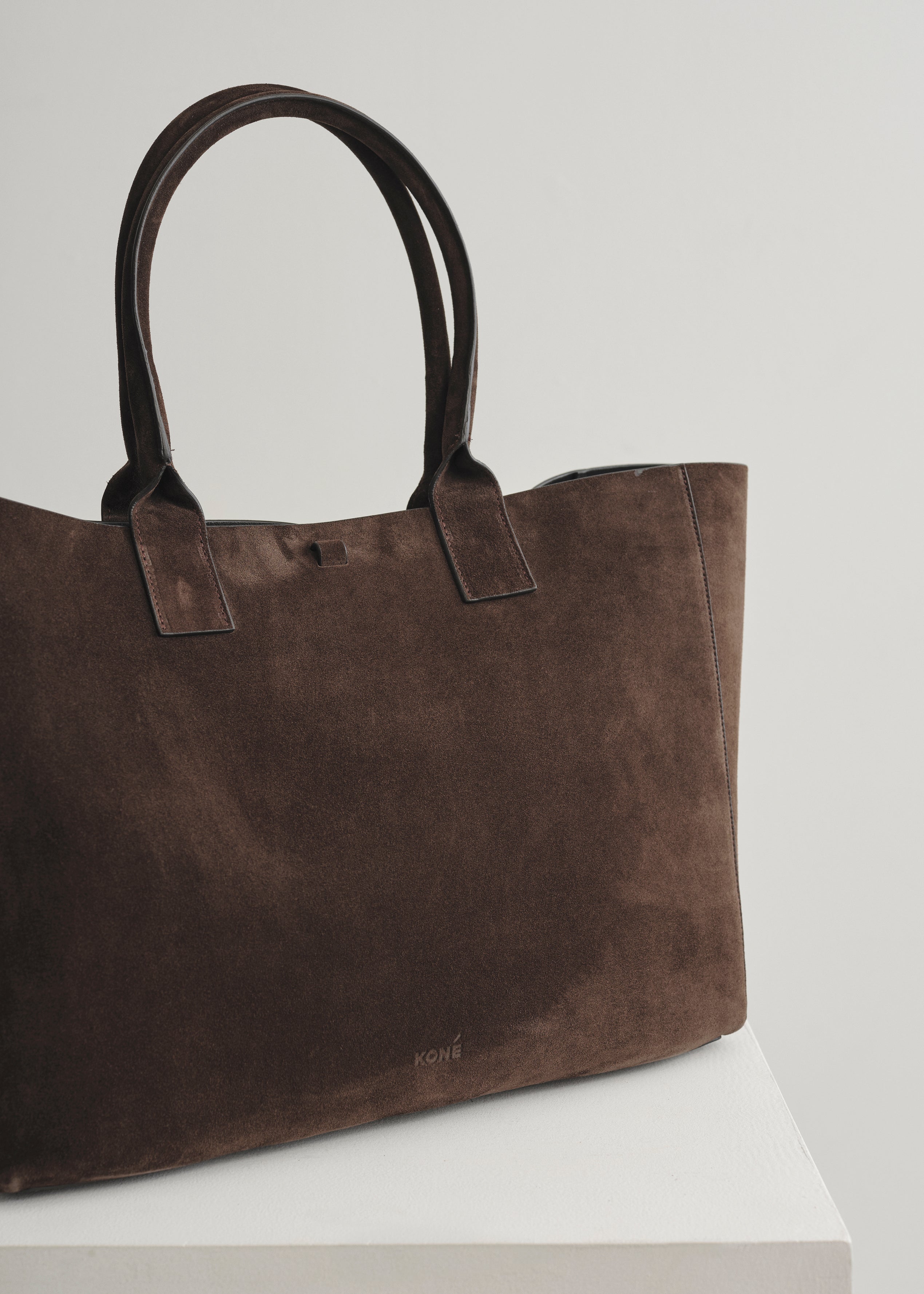 LARGE FILIPPO BAG - PALISSANDRO SUEDE