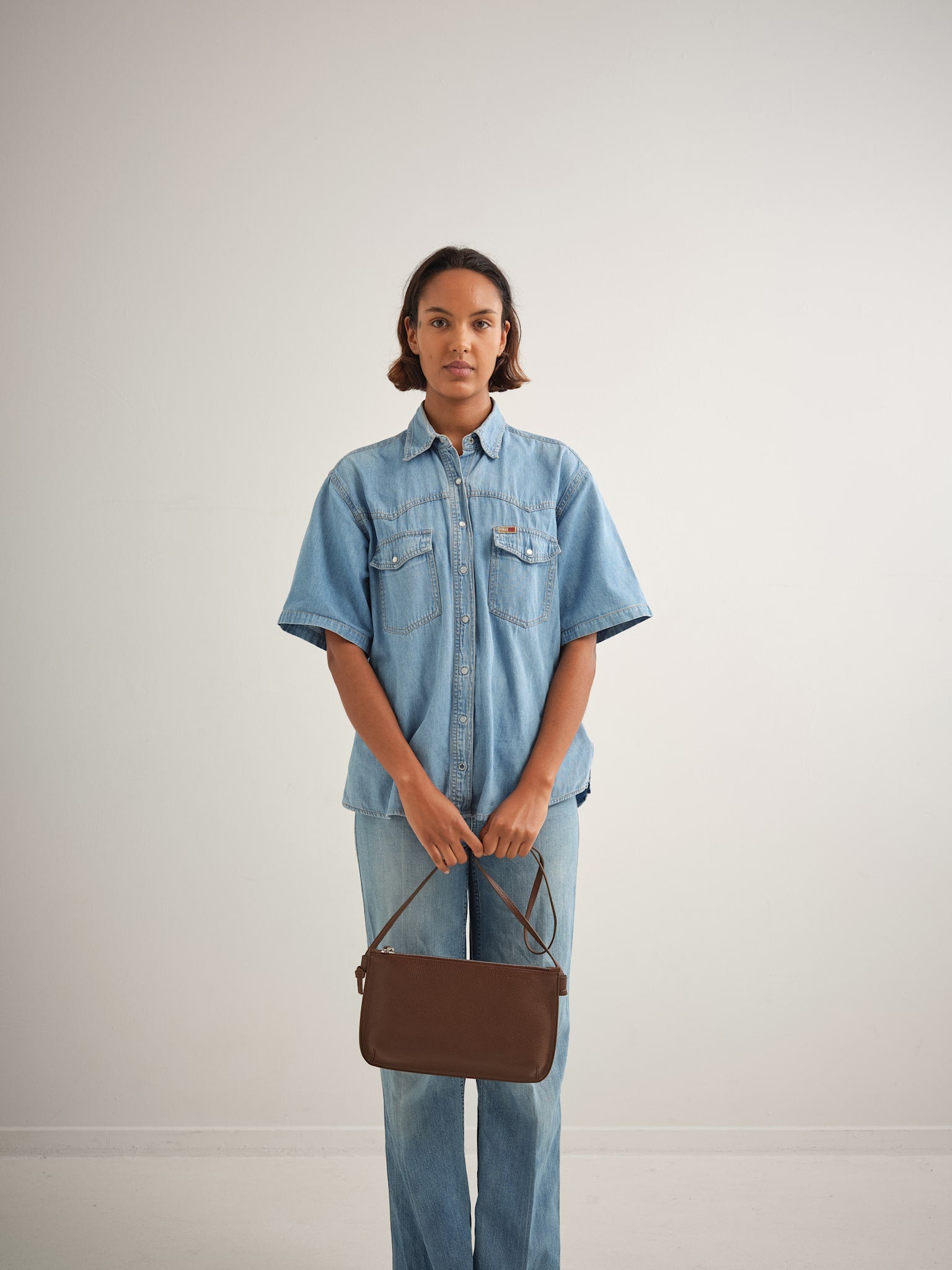 LARGE PURSE - CHOCOLATE RIO