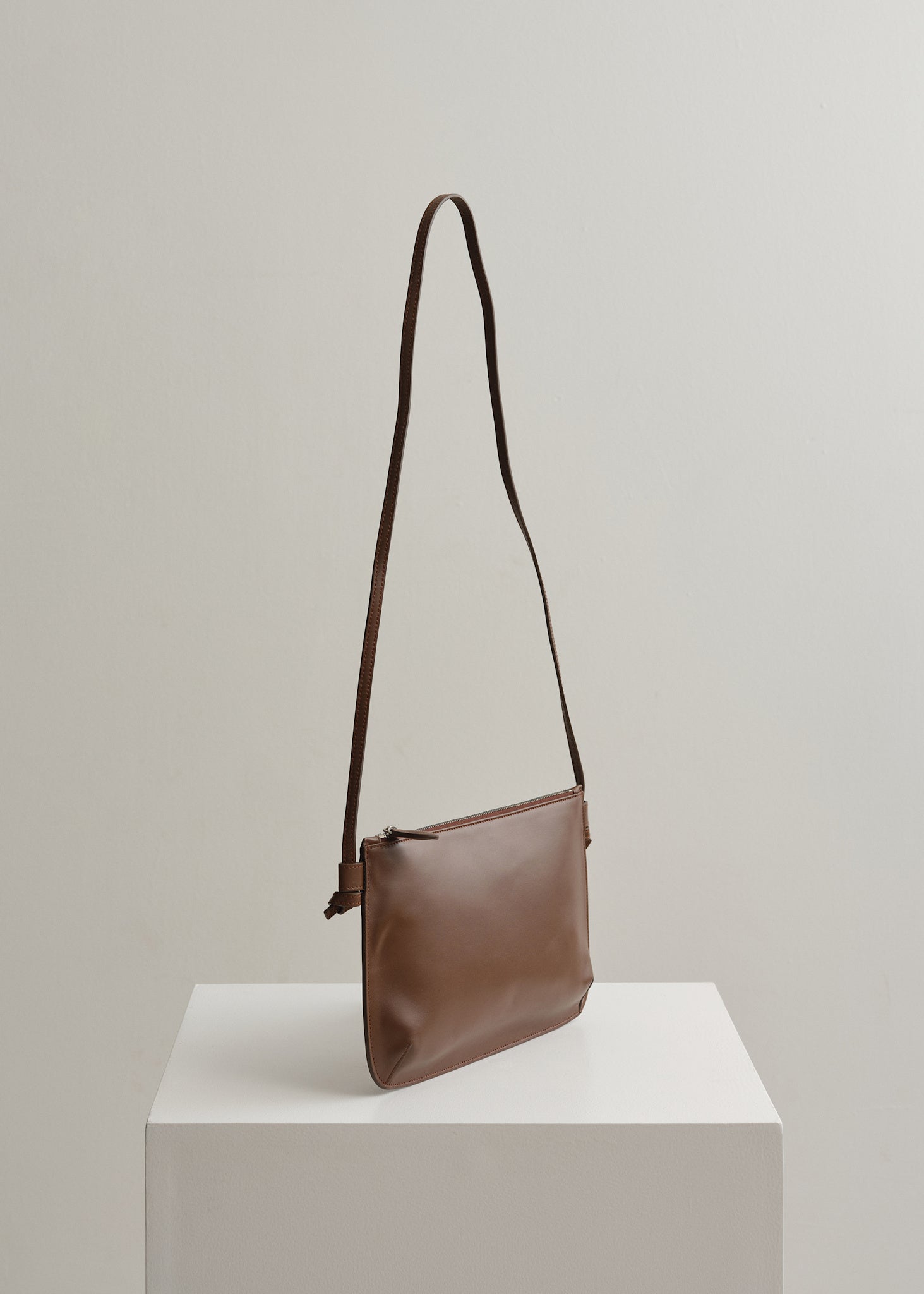 LARGE PURSE - CHOCOLATE VITELLO