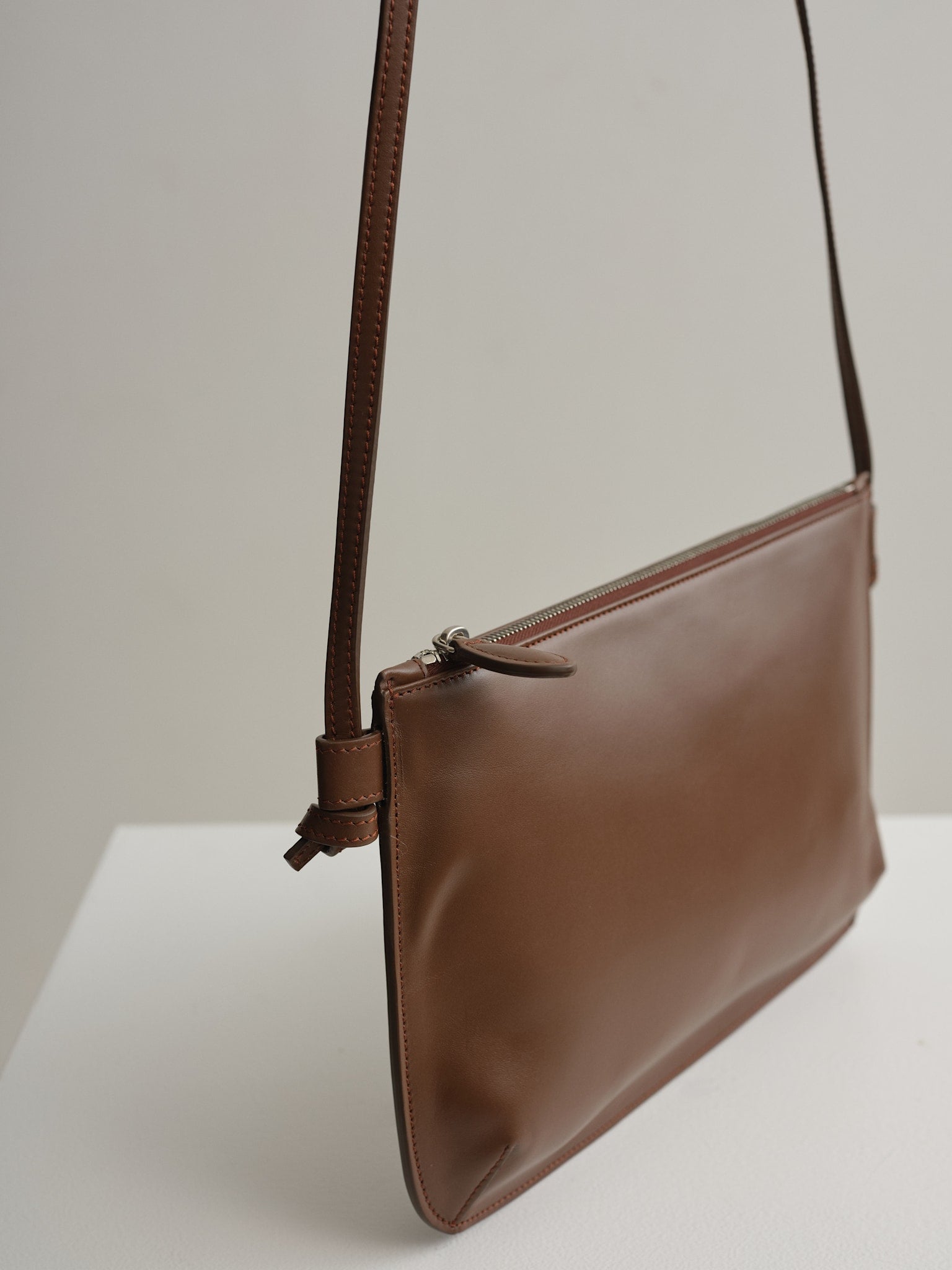 LARGE PURSE - CHOCOLATE VITELLO