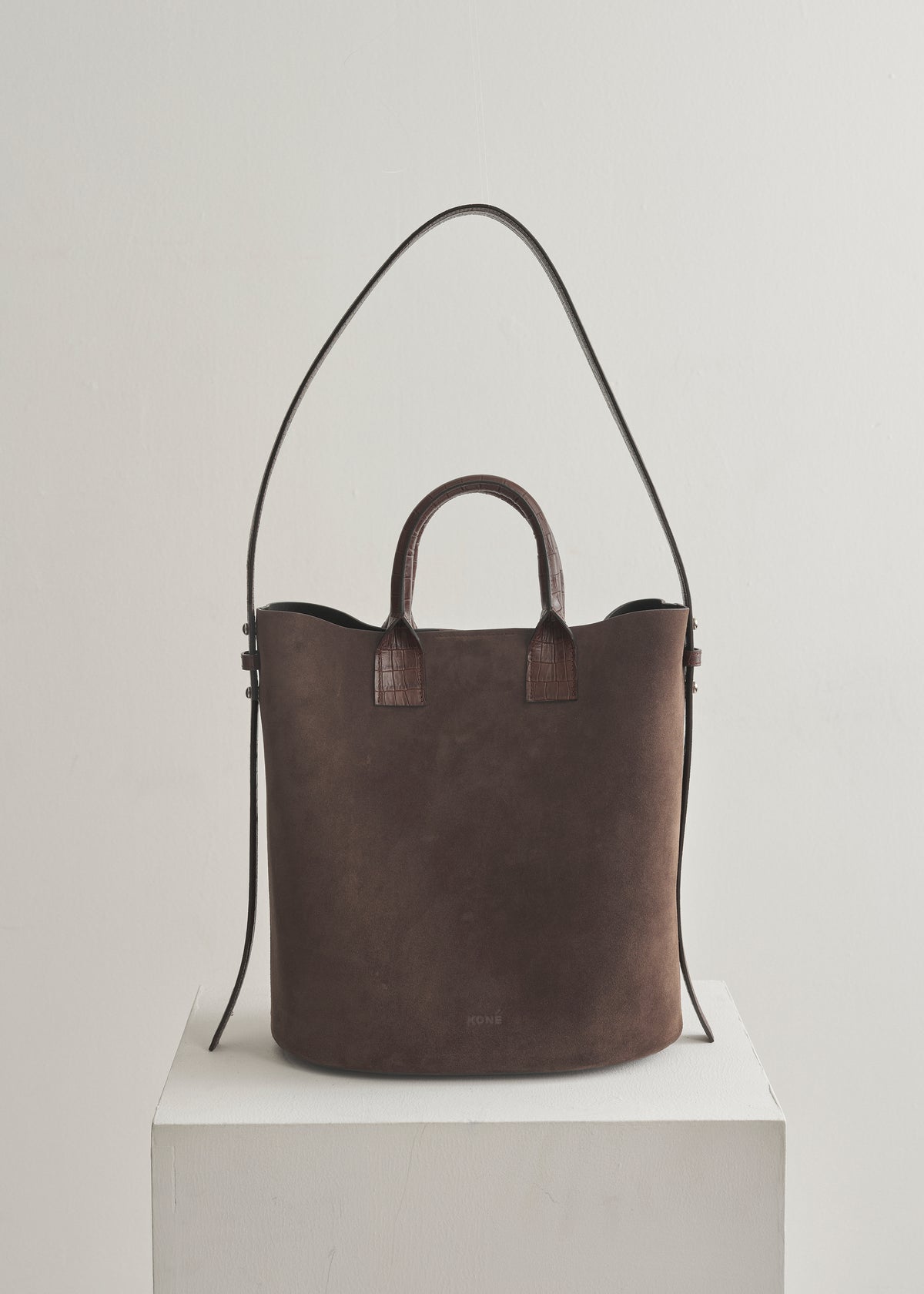 LEONARDO MIX BAG - SUEDE CIOCCOLATO