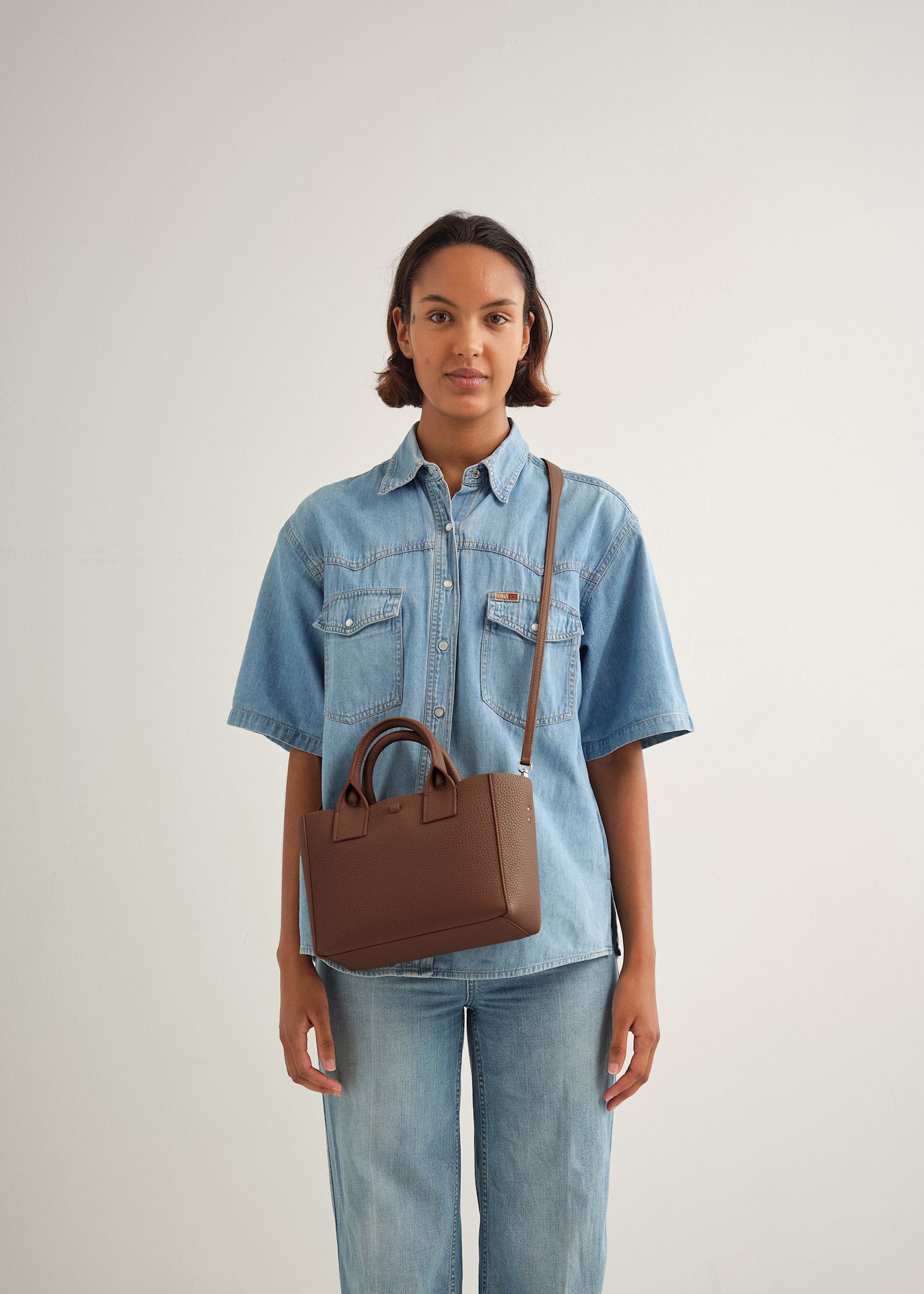 LITTLE FILIPPO BAG - CHOCOLATE RIO