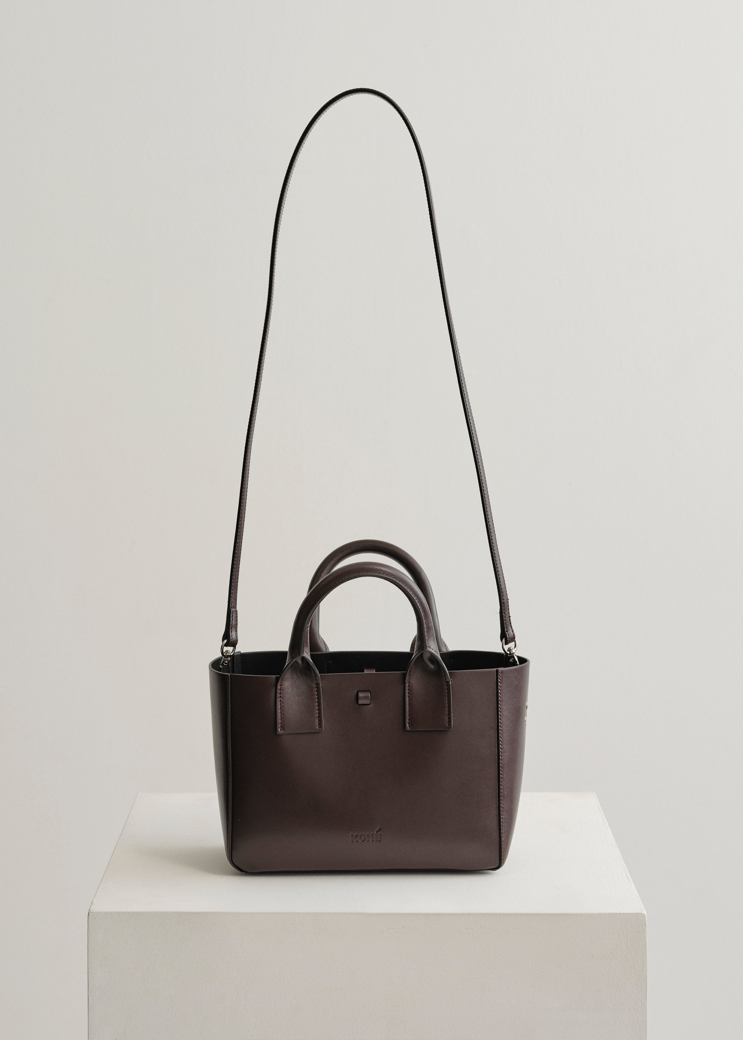 LITTLE FILIPPO BAG - VITELLO DARK BROWN