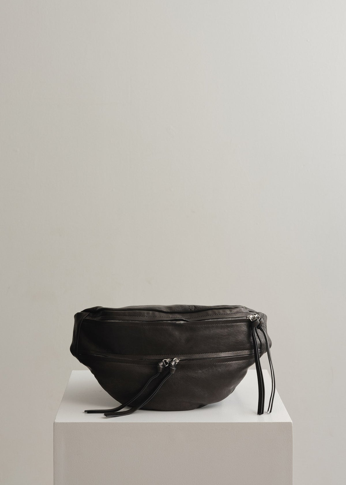 OVERSIZED ALBI - WASHED LAMB BLACK