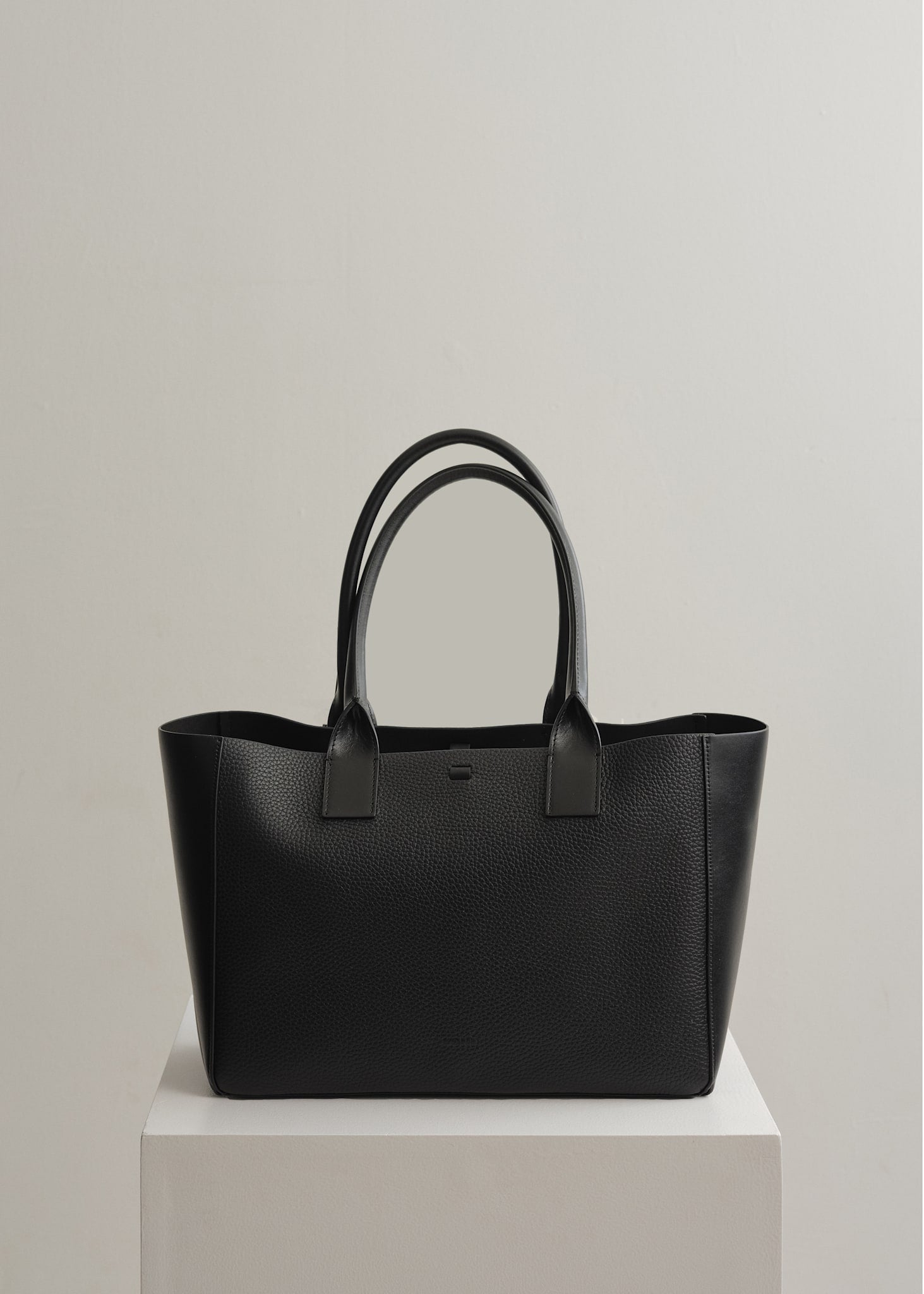 FILIPPO WORK BAG MIX BLACK/BLACK VITELLO+RIO