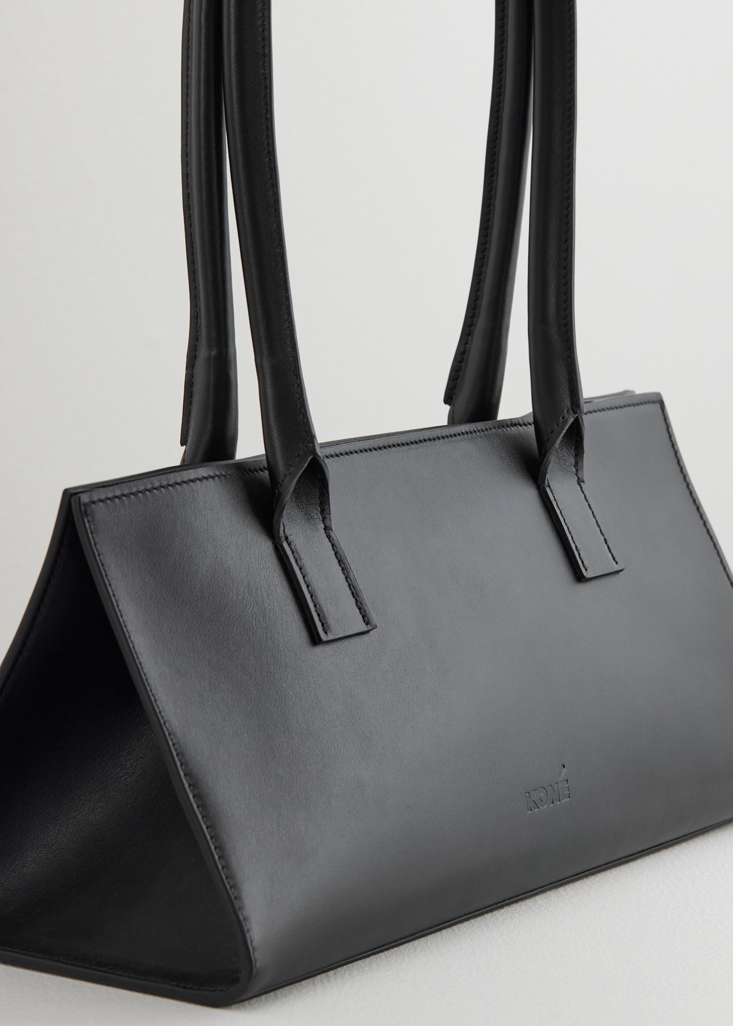 KETTY BAG - BLACK VITELLO