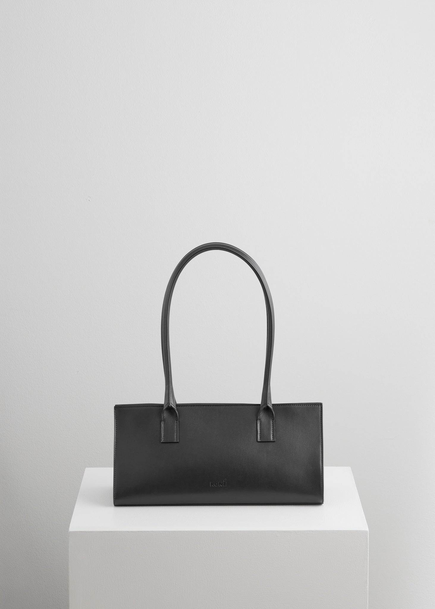 KETTY BAG - BLACK VITELLO
