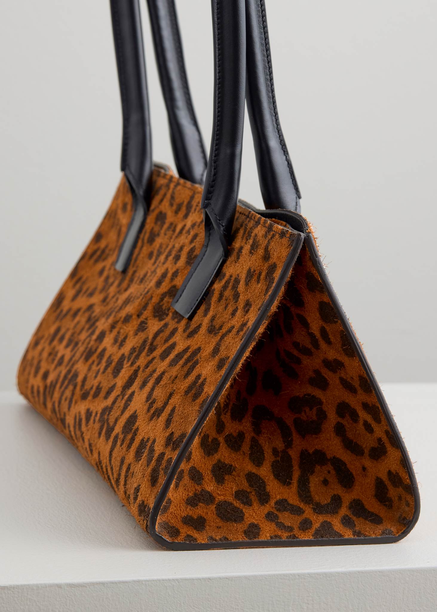 KETTY MIX BAG - LEOPARD/BLACK SUEDE+VITELLO