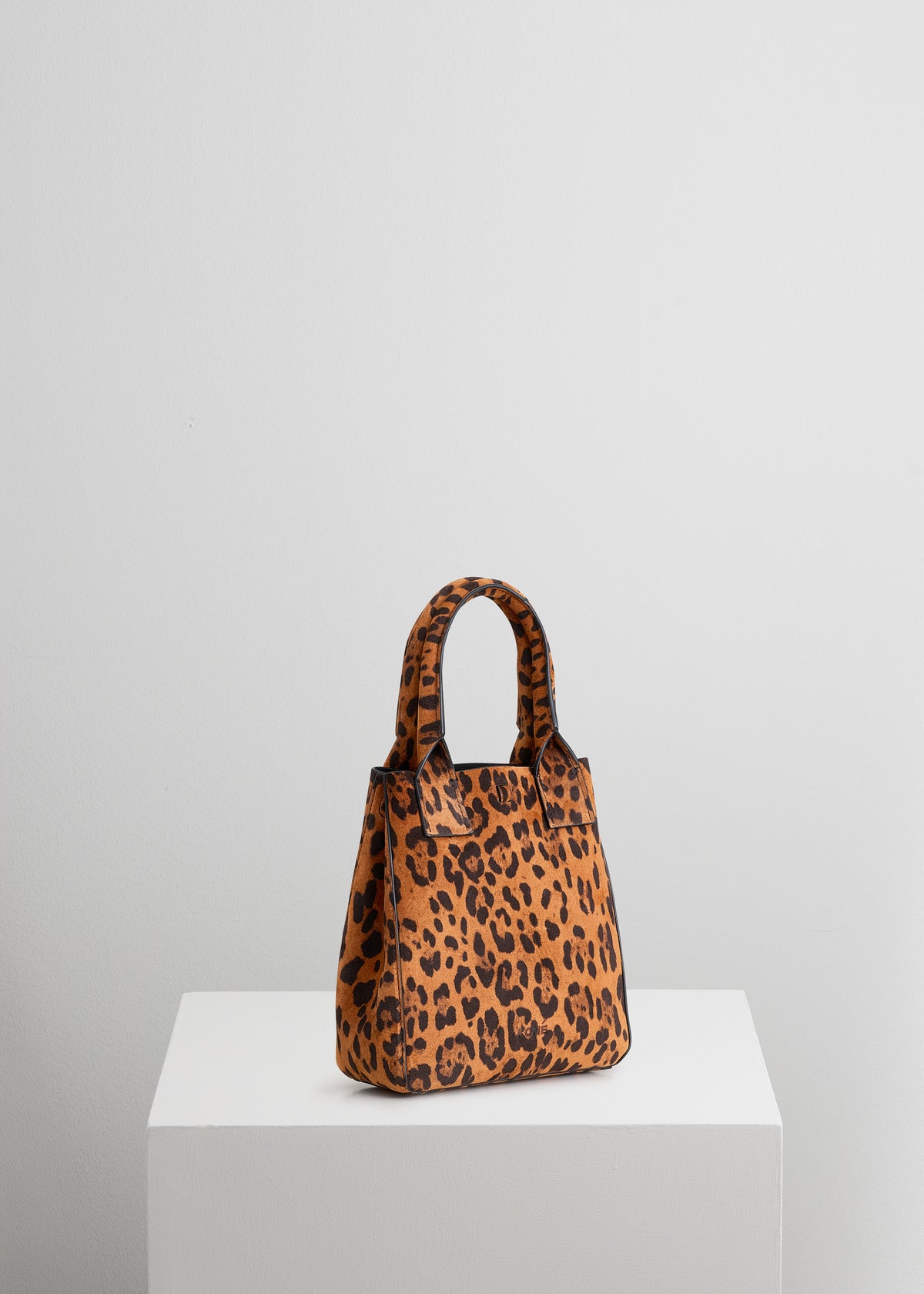 SMALL FILIPPO BAG - LEOPARD SUEDE
