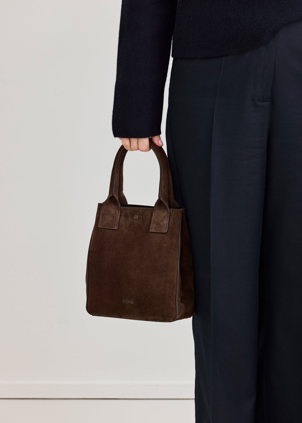 SMALL FILIPPO BAG - PALISSANDRO SUEDE