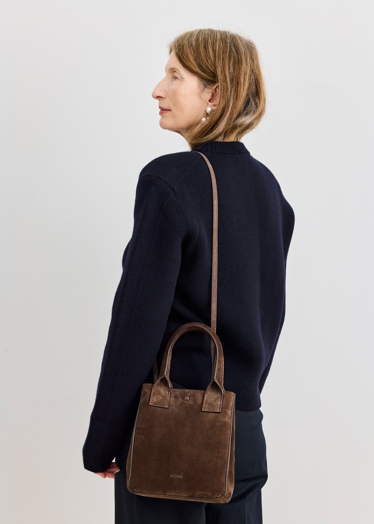 SMALL FILIPPO BAG - PALISSANDRO SUEDE
