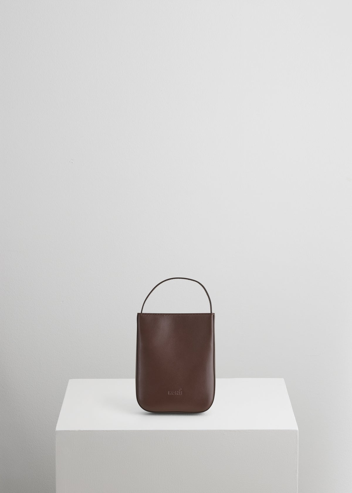 BABBO BAG - DARK BROWN VITELLO