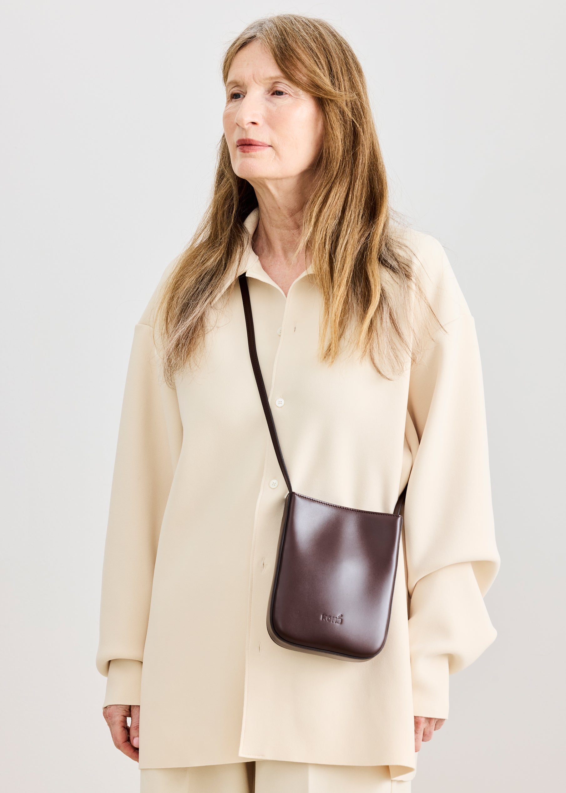 BABBO BAG - DARK BROWN VITELLO