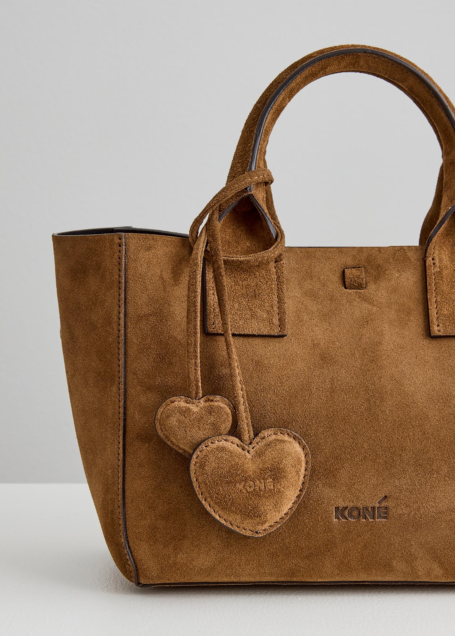 CUORI CHARM - BRANDY SUEDE