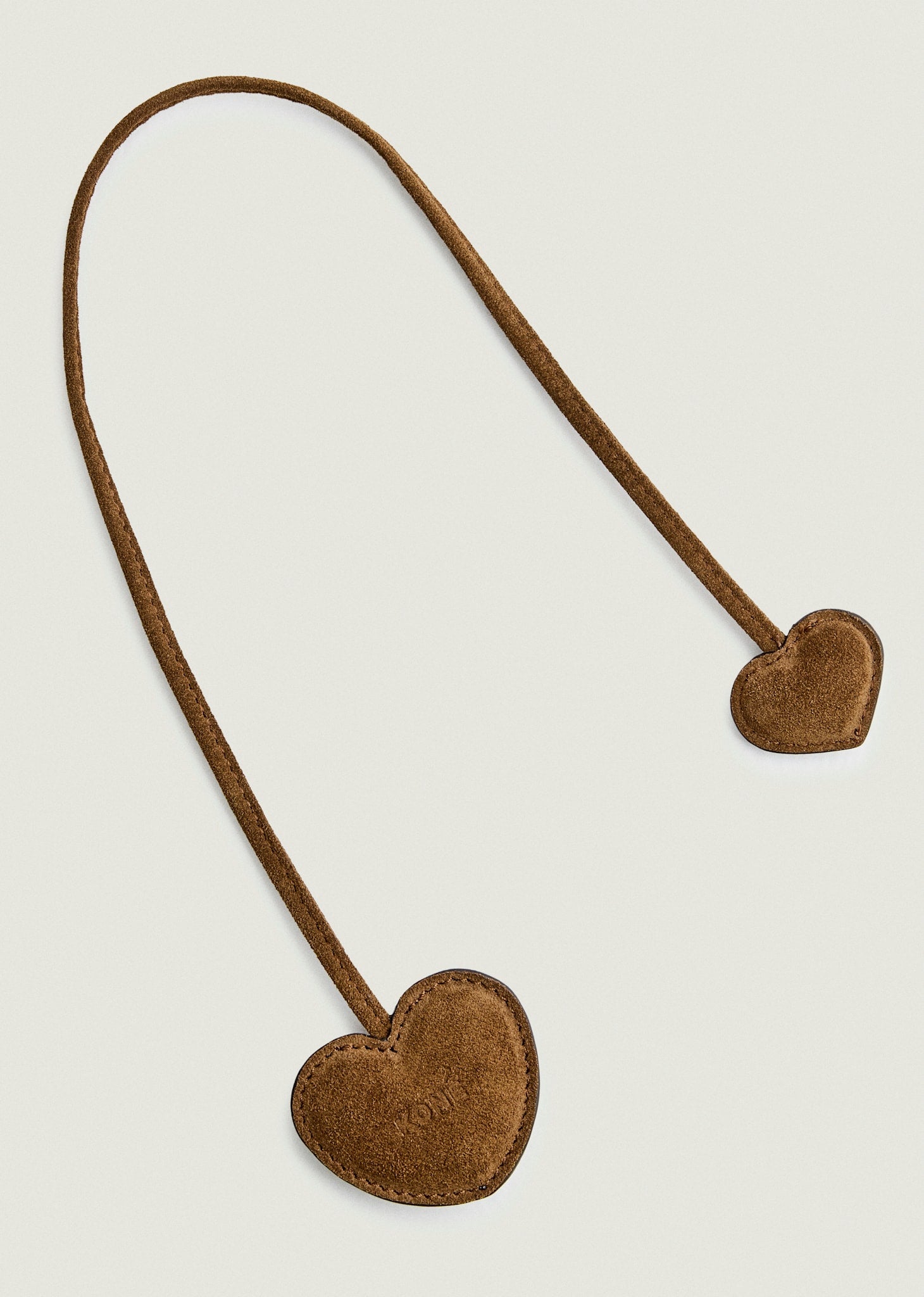 CUORI CHARM - BRANDY SUEDE