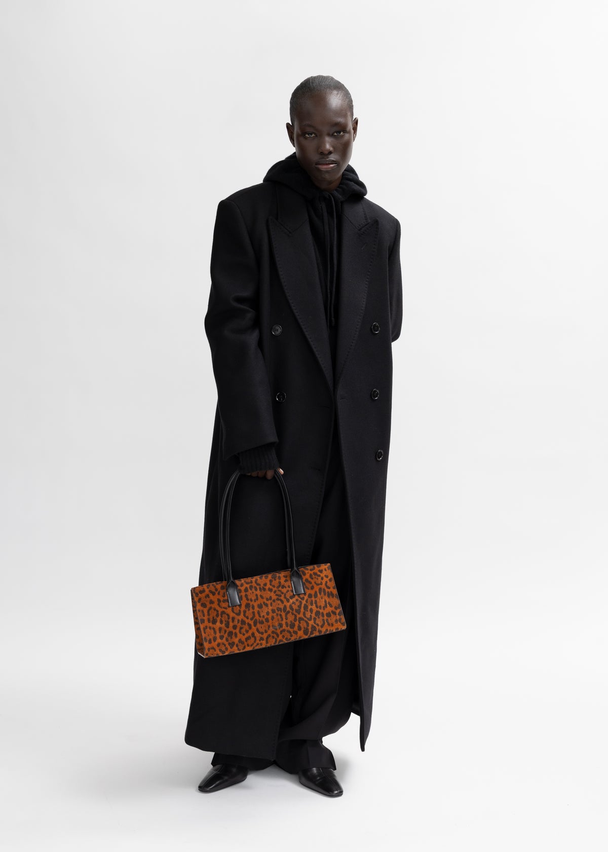 KETTY MIX BAG - LEOPARD/BLACK SUEDE & VITELLO