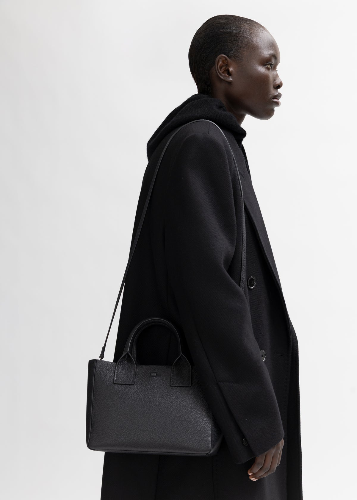 LITTLE FILIPPO BAG - BLACK RIO