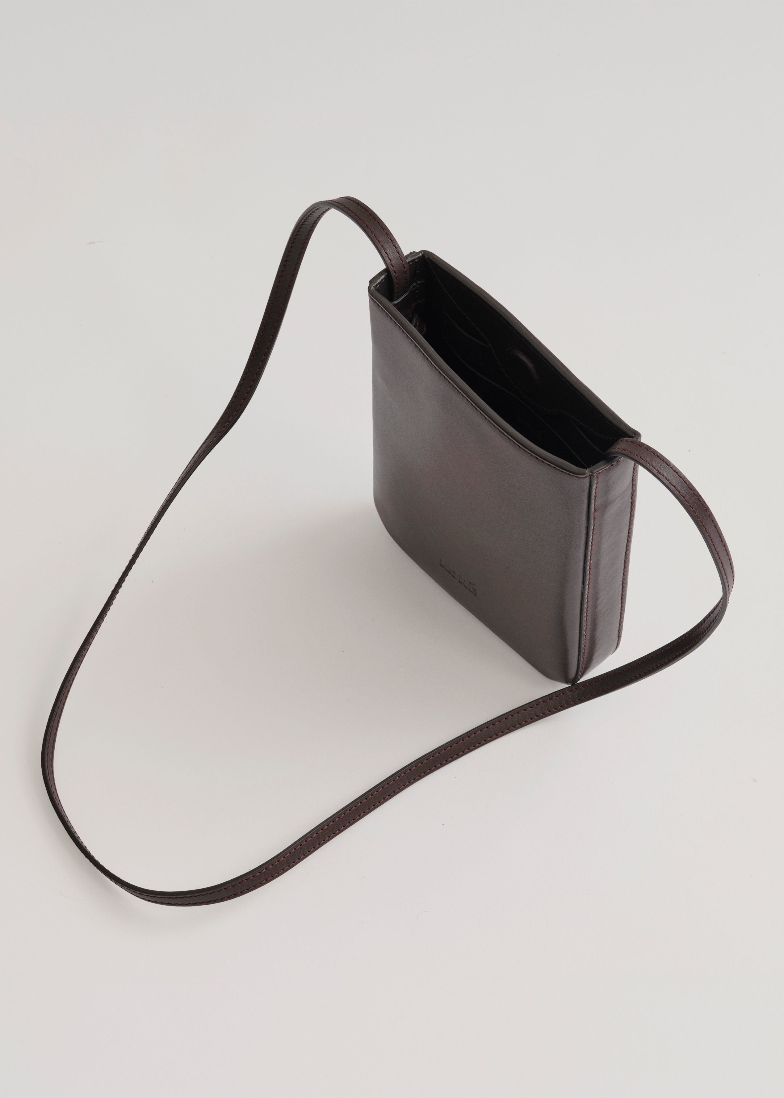 BABBO BAG - DARK BROWN VITELLO