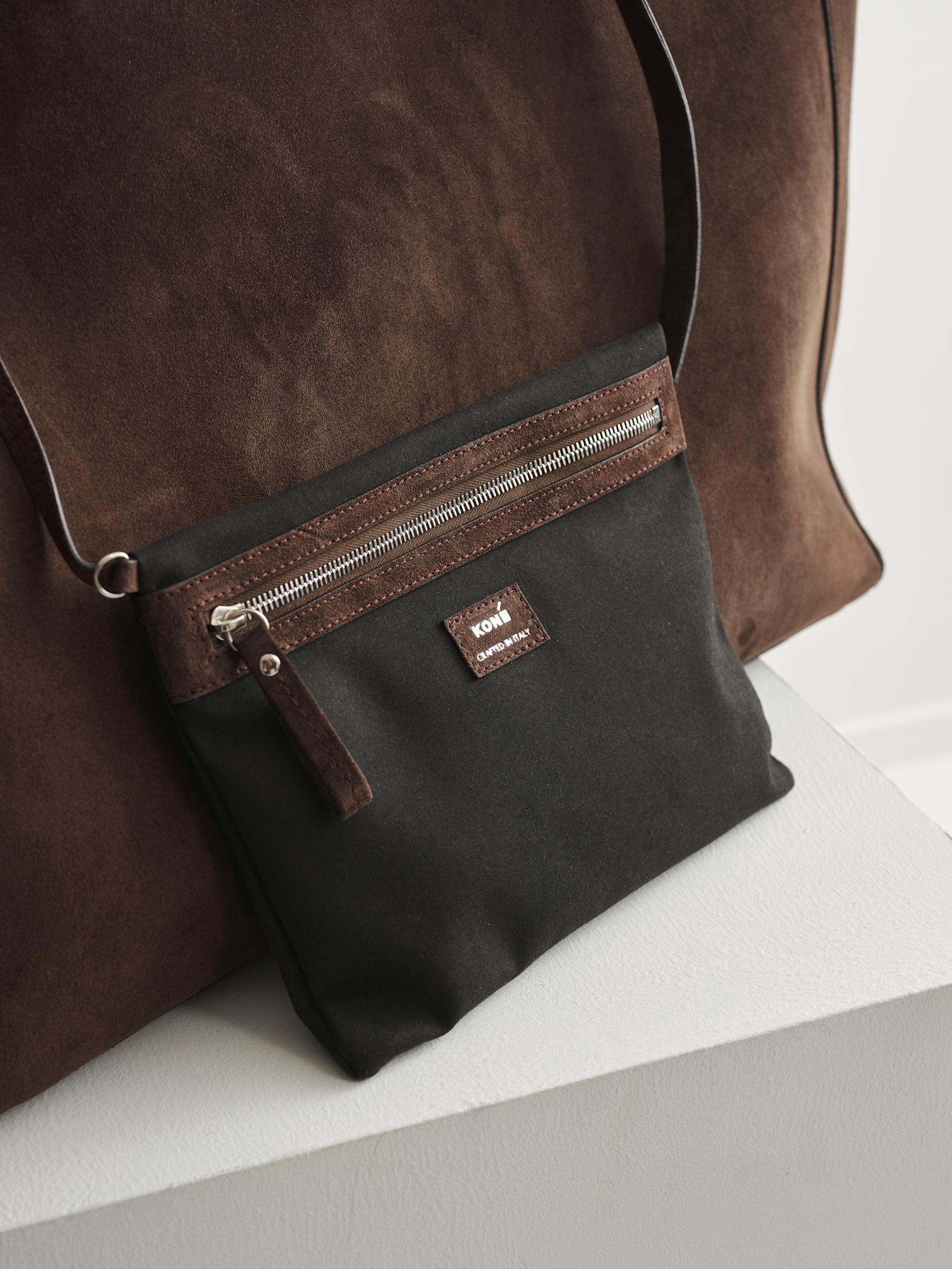 FILIPPO XL BAG - PALISSANDRO SUEDE