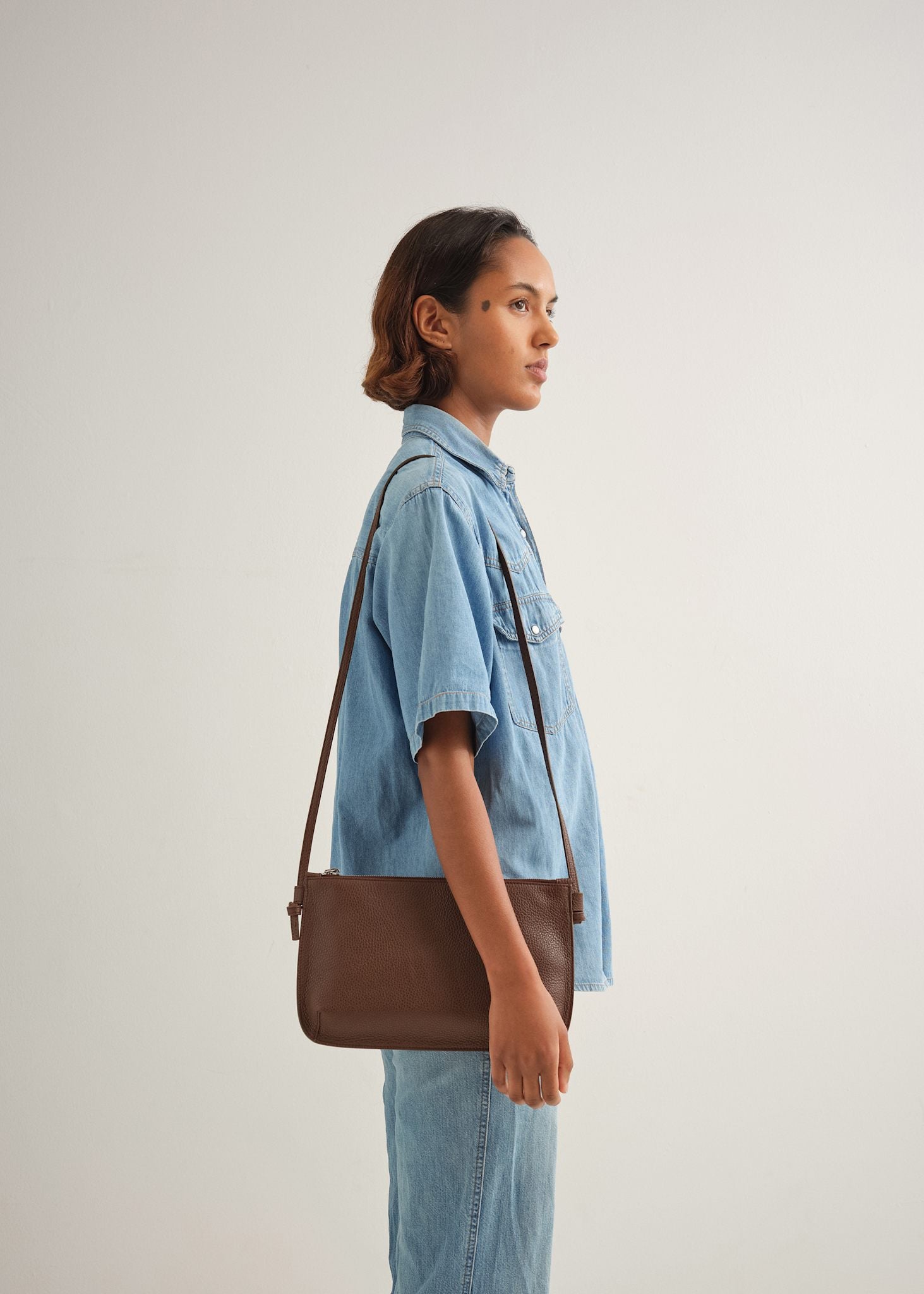 LARGE PURSE - CHOCOLATE RIO