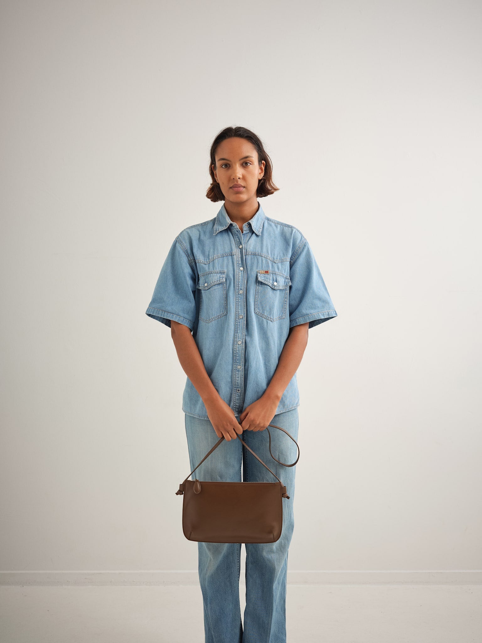 LARGE PURSE - CHOCOLATE
