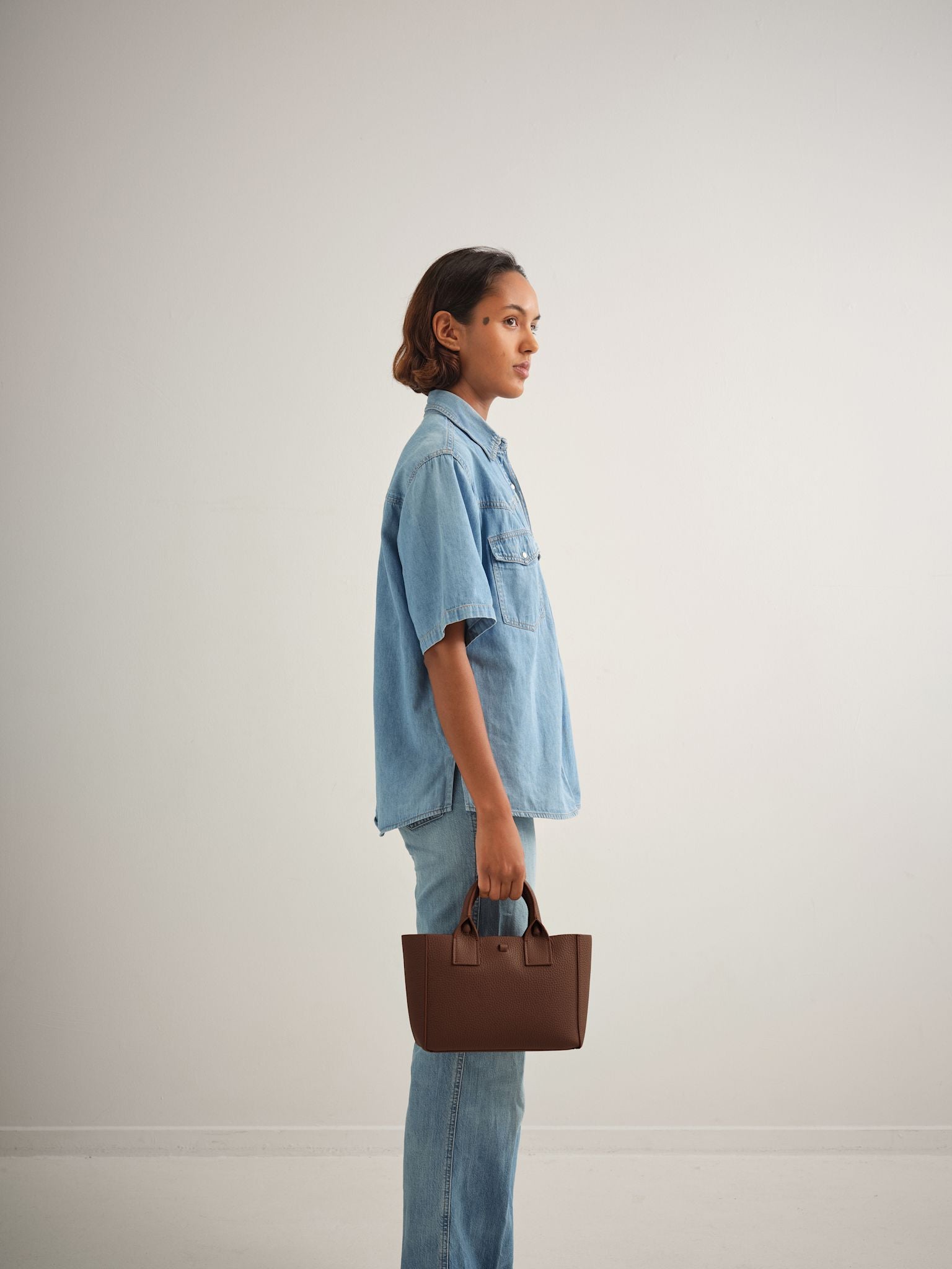 LITTLE FILIPPO BAG - CHOCOLATE RIO