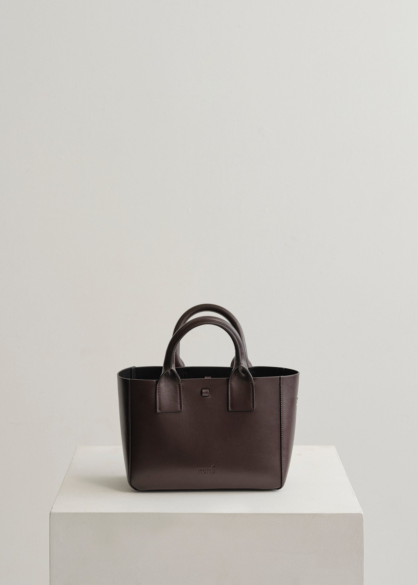 LITTLE FILIPPO BAG - DARK BROWN