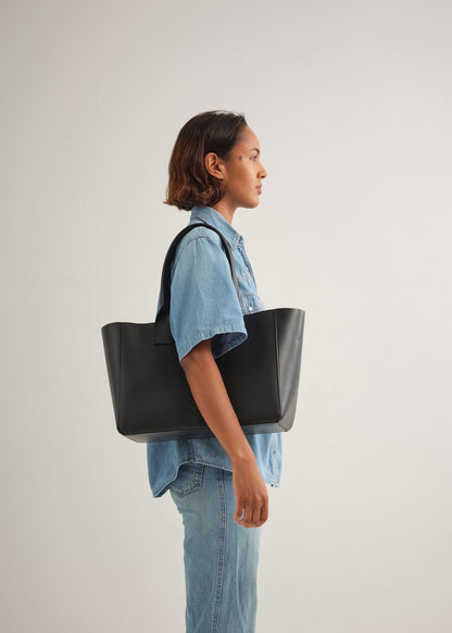 FILIPPO WORK BAG MIX - BLACK/BLACK