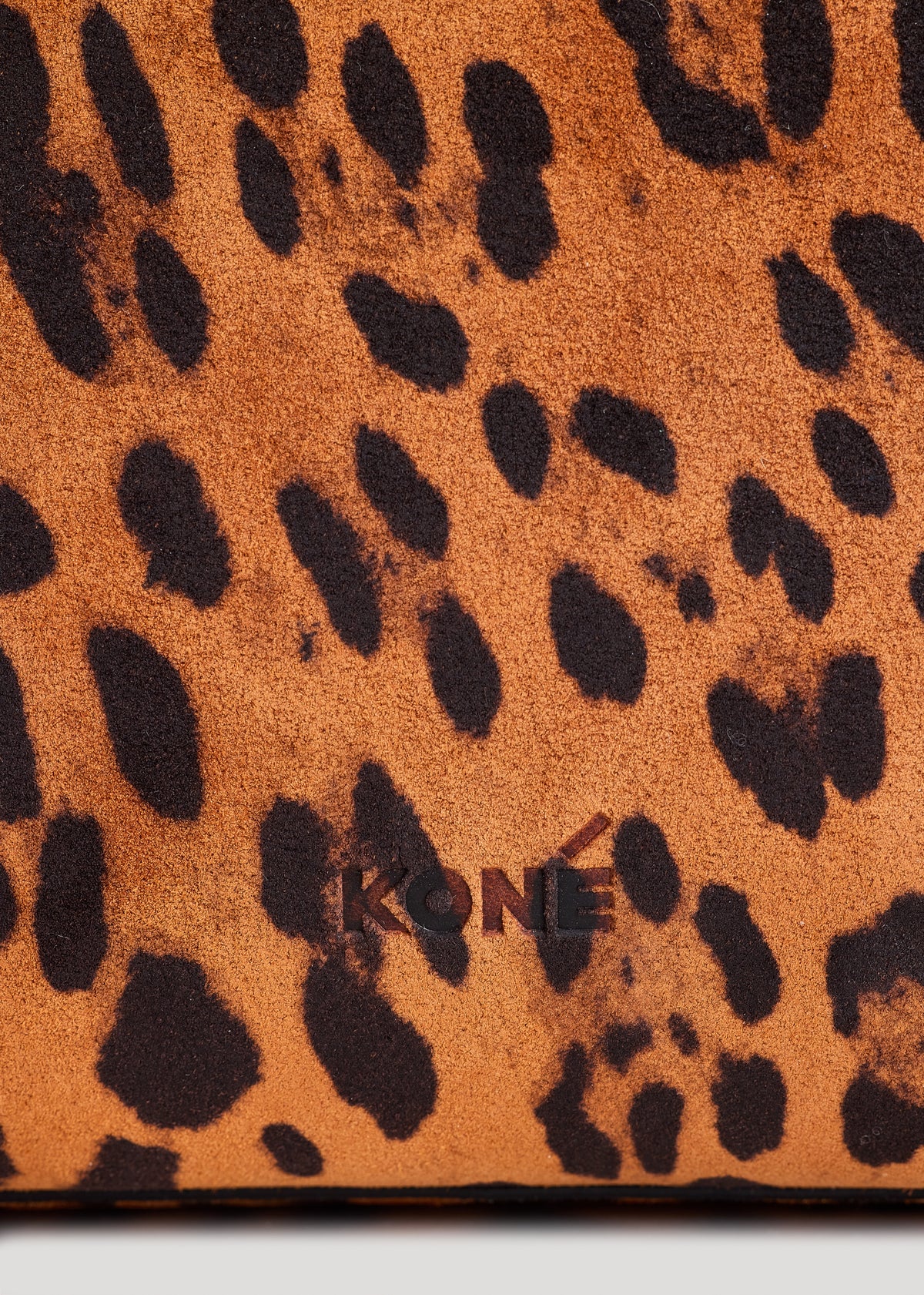LARGE FILIPPO BAG - LEOPARD SUEDE