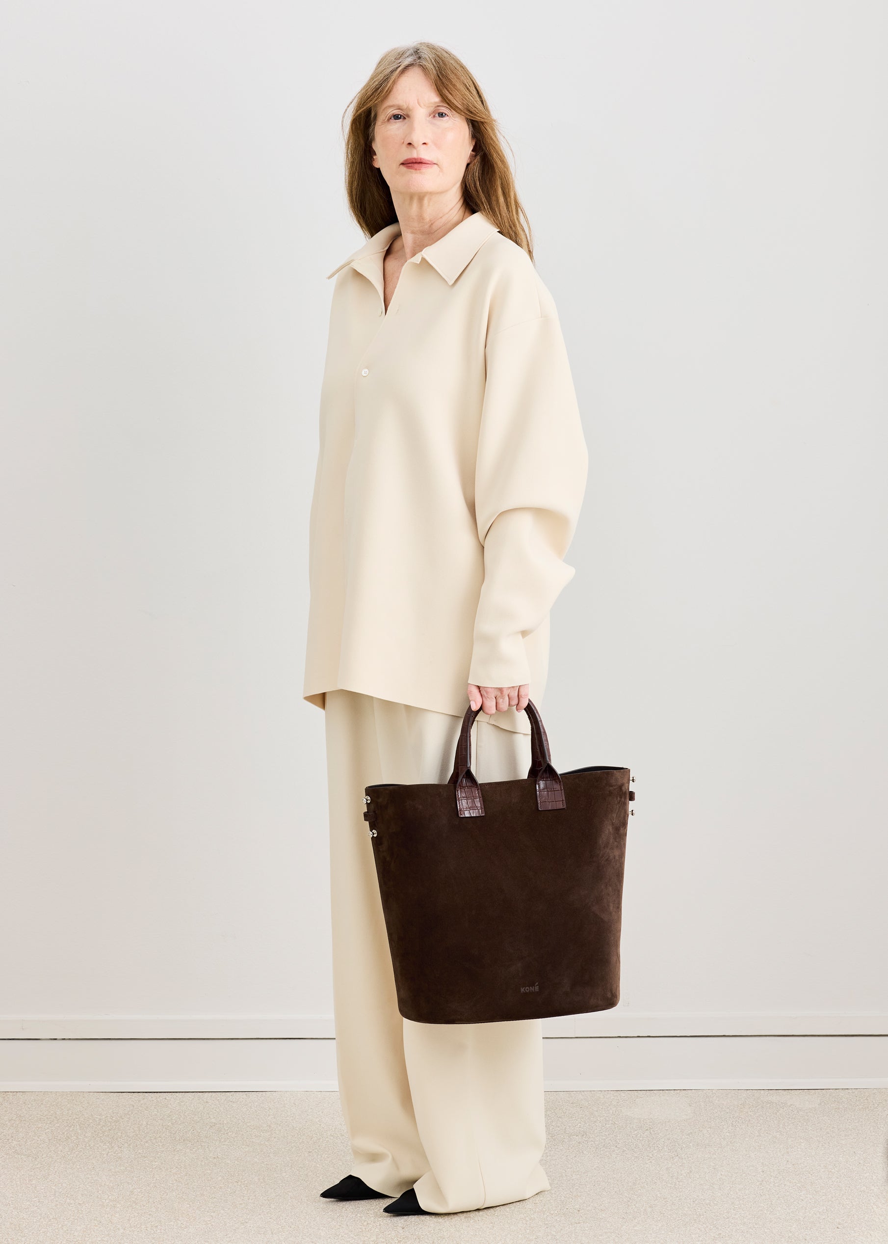 LEONARDO MIX BAG - SUEDE PALISSANDRO