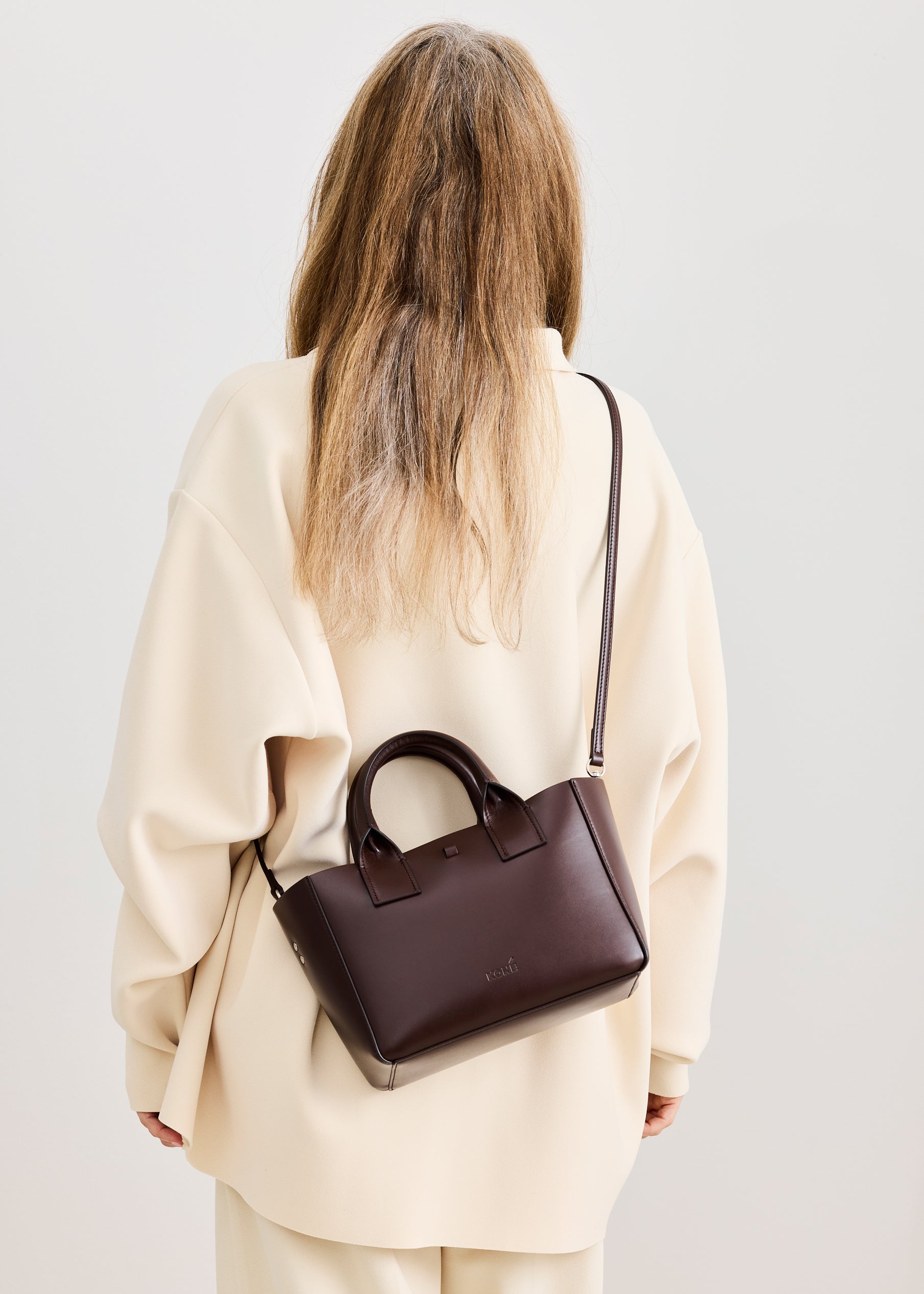 LITTLE FILIPPO BAG - DARK BROWN