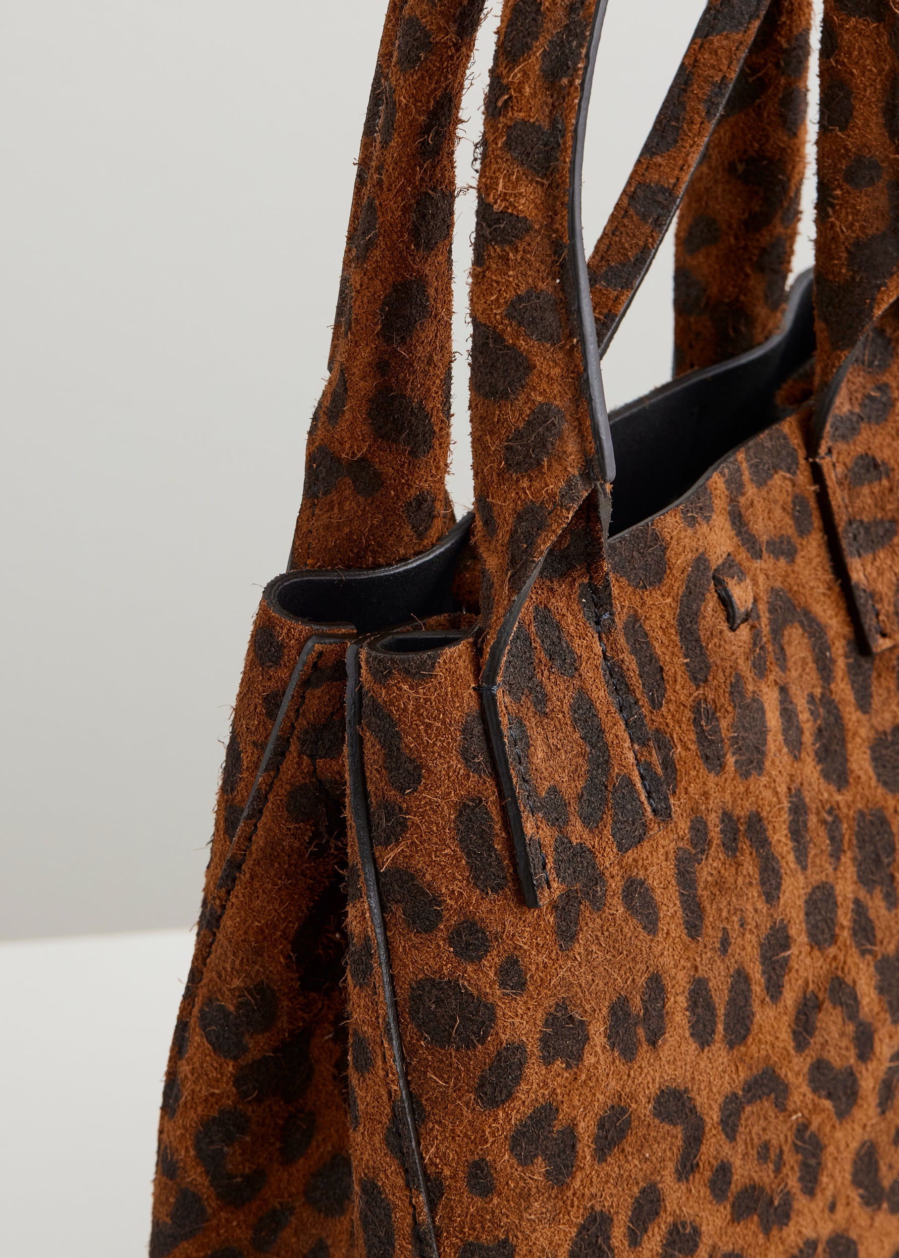 SMALL FILIPPO BAG 2.0 - LEOPARD SUEDE