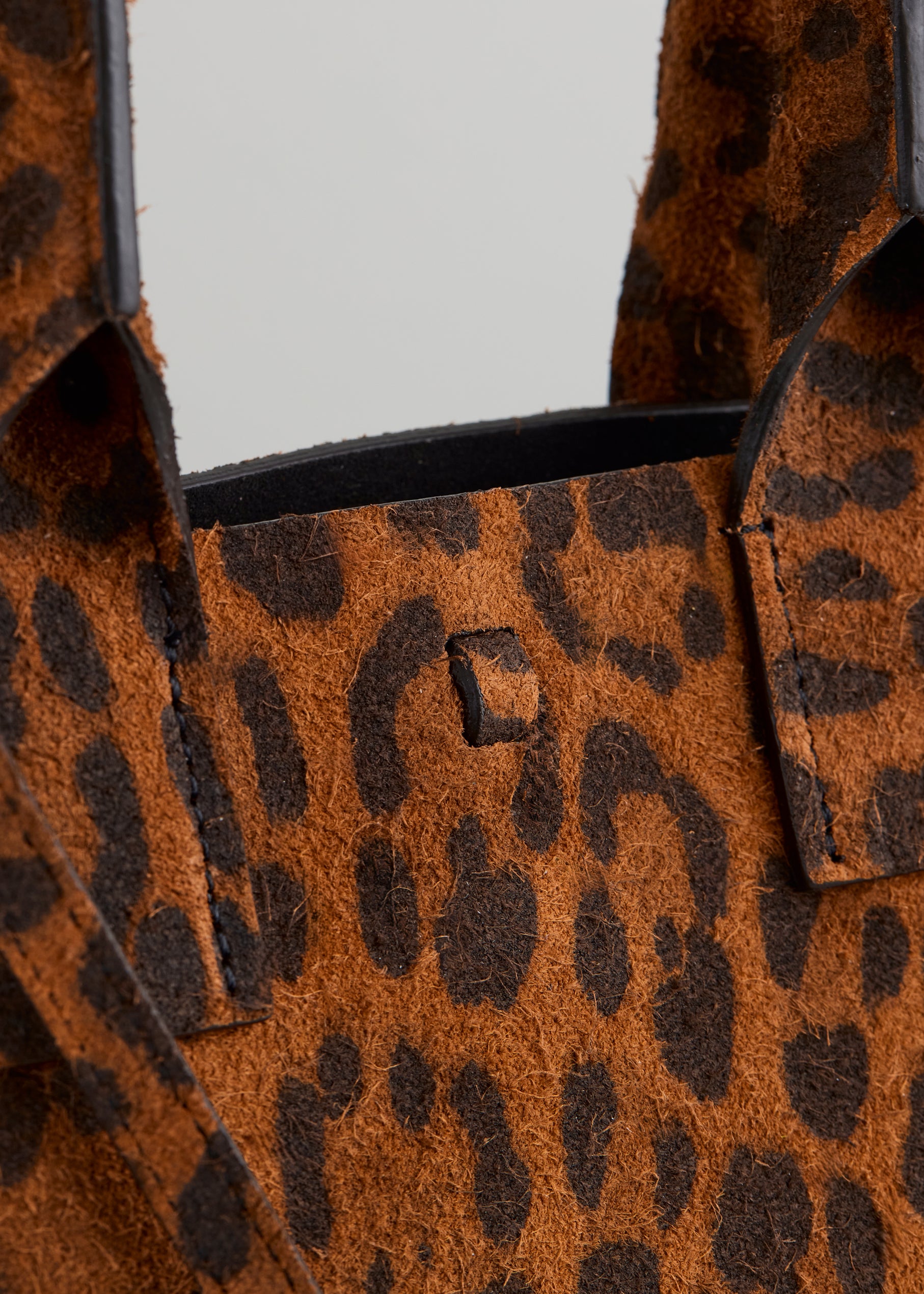 SMALL FILIPPO BAG 2.0 - LEOPARD SUEDE
