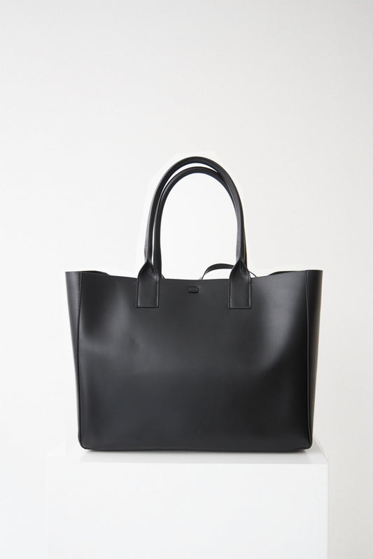 LARGE FILIPPO BAG - VITELLO BLACK